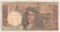 Frankreich 500 NF - Moli�re - 02-07-1959 - VF - Serial G.3 - P.145