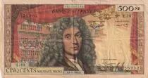 Frankreich 500 NF - Moliere - 04-01-1963 - Serial E.10 - P.145