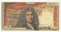Frankreich 500 NF - Moli&egrave;re - 08-01-1965 - Serial W.19