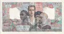 Frankreich 5000 Francs - Empire Fran&ccedil;ais - 13-09-1945 - Serial S.1132 - P.103