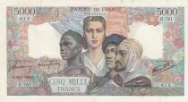 Frankreich 5000 Francs - French Empire - 28-06-1945 - Series H.761