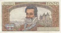 Frankreich 5000 francs - Henry IV - 1957 - Series O.19