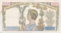 Frankreich 5000 Francs - Victory - 19-10-1939 - Serial H.408 - P.97