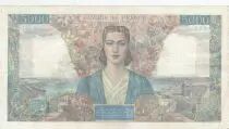 Frankreich 5000 Francs France and colonies - 01-02-1945 Serial M.261 - VF
