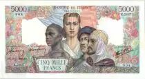 Frankreich 5000 Francs France and colonies - 31-05-1946 Serial K.2437