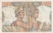 Frankreich 5000 Francs Sea and Countryside - 03-11-1949 - Serial L.36 - F.48.02