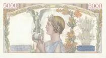 Frankreich 5000 Francs Victory - 10-12-1942 Serial L.1120