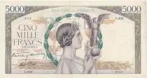 Frankreich 5000 Francs Victory - 19-10-1939 - Serial C.420