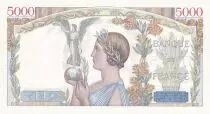 Frankreich 5000 Francs Victory- 20-07-1939 - Serial Q.237