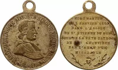 Frankreich Assassinat de l\'Archev�que Sibour de Paris - 1857