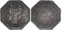 Frankreich Banque de France - An VIII  - Main Argent