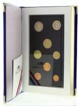 Frankreich BE.2002 Proof Set France 2002 - 8 coins in Euros