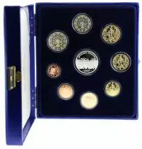 Frankreich BE.2008 Proof SET France 2008 9 coins - Pantheon