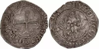 Frankreich Blanc au Soleil, Louis XI (1461-1483) - Saint L�