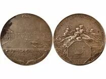 Frankreich Bordeaux, Chamber of Commerce - Silver Token - 1906