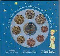Frankreich BU Series - The Little Prince - 1 cent to 2 euros + 1 token - 2003
