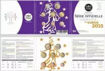 Frankreich BU.2015 Complete serial of Euro 2015 - BU