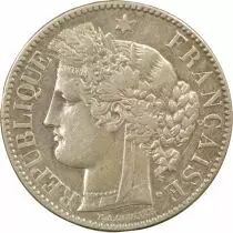 Frankreich Ceres - 2 Silver Franc, IIIrd Republic - 1872 K Bordeaux