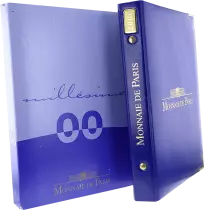 Frankreich Coffret BE 2000 - 8 pi�ces en Euros - �tuis carton abim�
