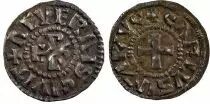 Frankreich Denier - Charles III Le Gros - Nevers