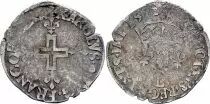 Frankreich Double Parisis Charles IX - 1572 L Bayonne - Silver