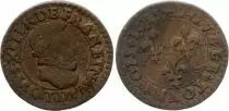Frankreich Double tournois - Louis XIII - 1615 D Lyon