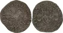 Frankreich Douzain aux Croissants - Henri II - 1549 B Rouen