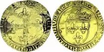 Frankreich Ecu d\'Or au Soleil, Charles VIII (1483-1498) - VF - Gold - St L&ocirc;