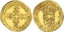 Frankreich Ecu d\'Or au Soleil, Henri III - 1577 B Rouen