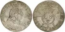 Frankreich Ecu Louis XIV aux Insignes - 1702 9 Rennes
