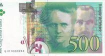 Frankreich Fake - 500 Francs - Pierre et Marie Curie - 1995 - Letter Q - AU - P.160x