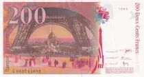 Frankreich False \ Sans pont\  200 Francs - Gustave Eiffel - Eiffel tower  - 1999 - Letter G - P.159x