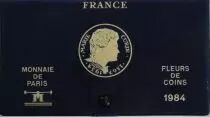 Frankreich FDC.1984 Monnaie de Paris Uncirculated set 1984