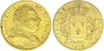 Frankreich France 20 Francs Louis XVIII - 1814 A Paris - Gold