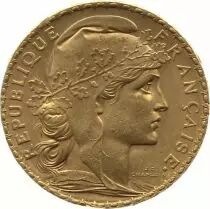 Frankreich Frankreich 20 Francs Marian - Rooster 1903