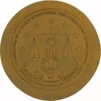 Frankreich International Faculty of Comparative Law - 1971 - Bronze - Strasbourg