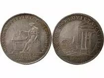 Frankreich Jeton Argent, B&acirc;timents du Roi, Experts & Greffiers