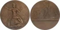 Frankreich La Vigne - ND (1931)- Bronze par J.H. Prud\'Homme