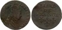Frankreich Liard de France with juvenile bust - A Corbeil