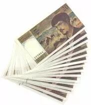 Frankreich Lot of  16 x 20 Francs Debussy - 1980 to 1997 - UNC