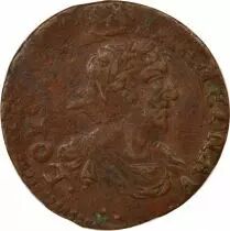 Frankreich Louis XIII - Double Tournois - 1639 H La Rochelle