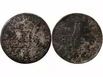 Frankreich Louis XIV - 30 Deniers Aux 2 L Couronn&eacute;s, Dits Mousquetaire - 1712 D Lyon