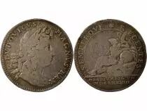 Frankreich Louis XIV - Jeton Argent, Tr&eacute;sor Royal - 1683