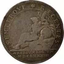 Frankreich Louis XIV - Jeton Argent, Tr&eacute;sor Royal - 1683