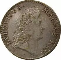 Frankreich Louis XIV - Jeton Laiton Argent&eacute;, La Vigilance