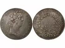Frankreich Louis XV - Jeton Argent, Acad&eacute;mie Fran&ccedil;aise - ND (1732 / 1734)
