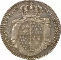 Frankreich Louis XV - Jeton Argent, Etats de Bretagne - 1786 Rennes