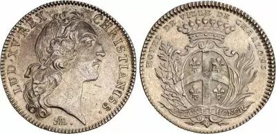 Frankreich Louis XV -Chalons sur Marne - 1750
