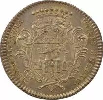Frankreich Louis XVI - Silver Token, City of Bordeaux - 1776
