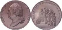 Frankreich Louis XVIII - A sa M�moire - 1824